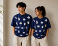 Midnight Splash Batik Tee