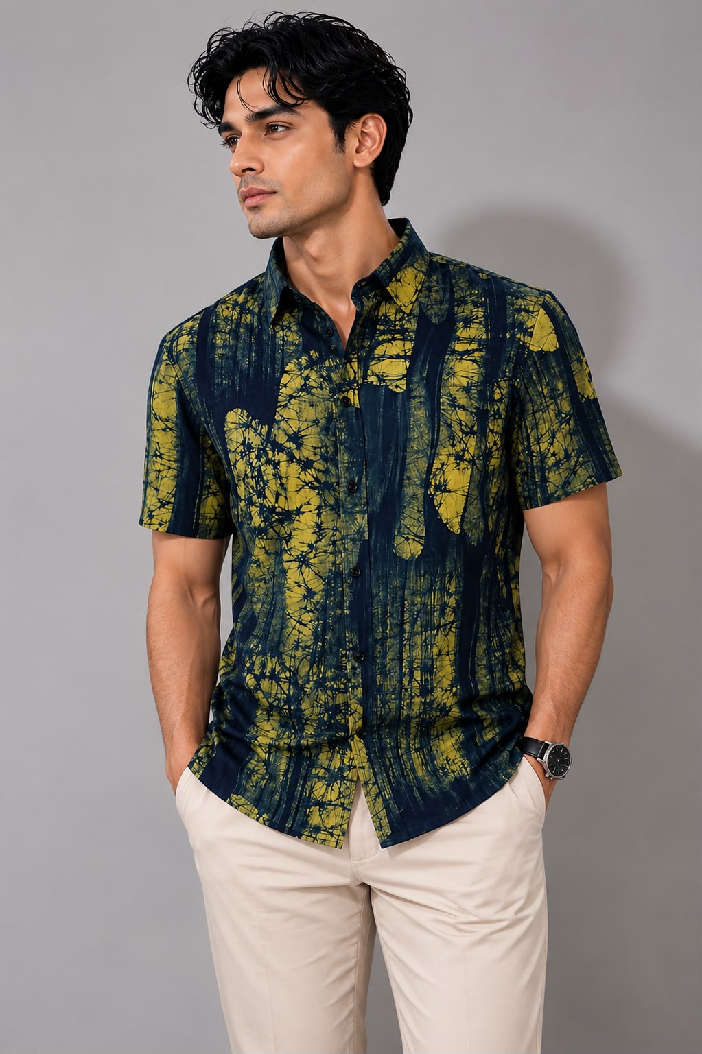 Forest Veil Batik Shirt