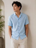 Sky Blue Linen Shirt