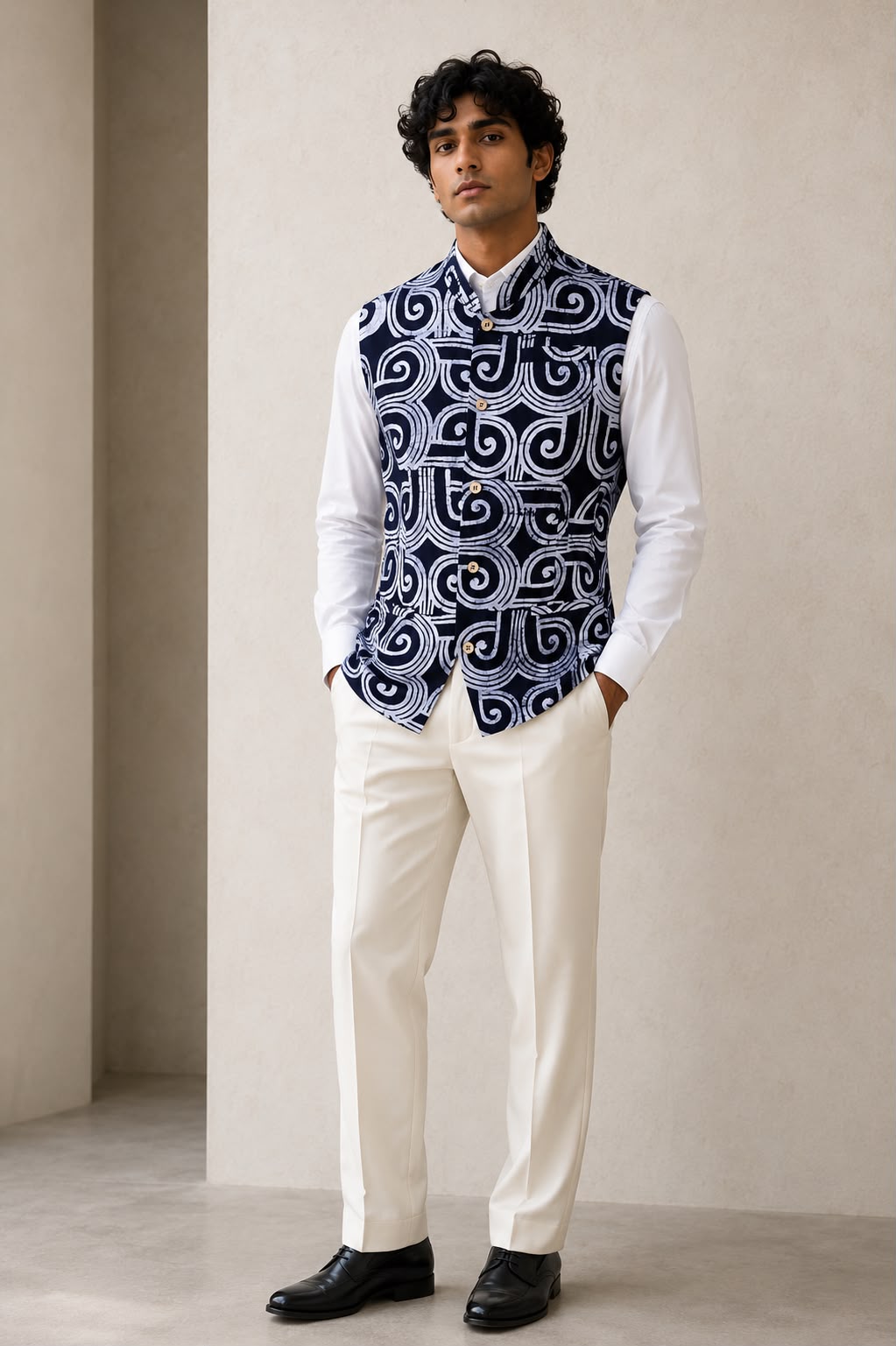 Maze Block Batik Neru Jacket
