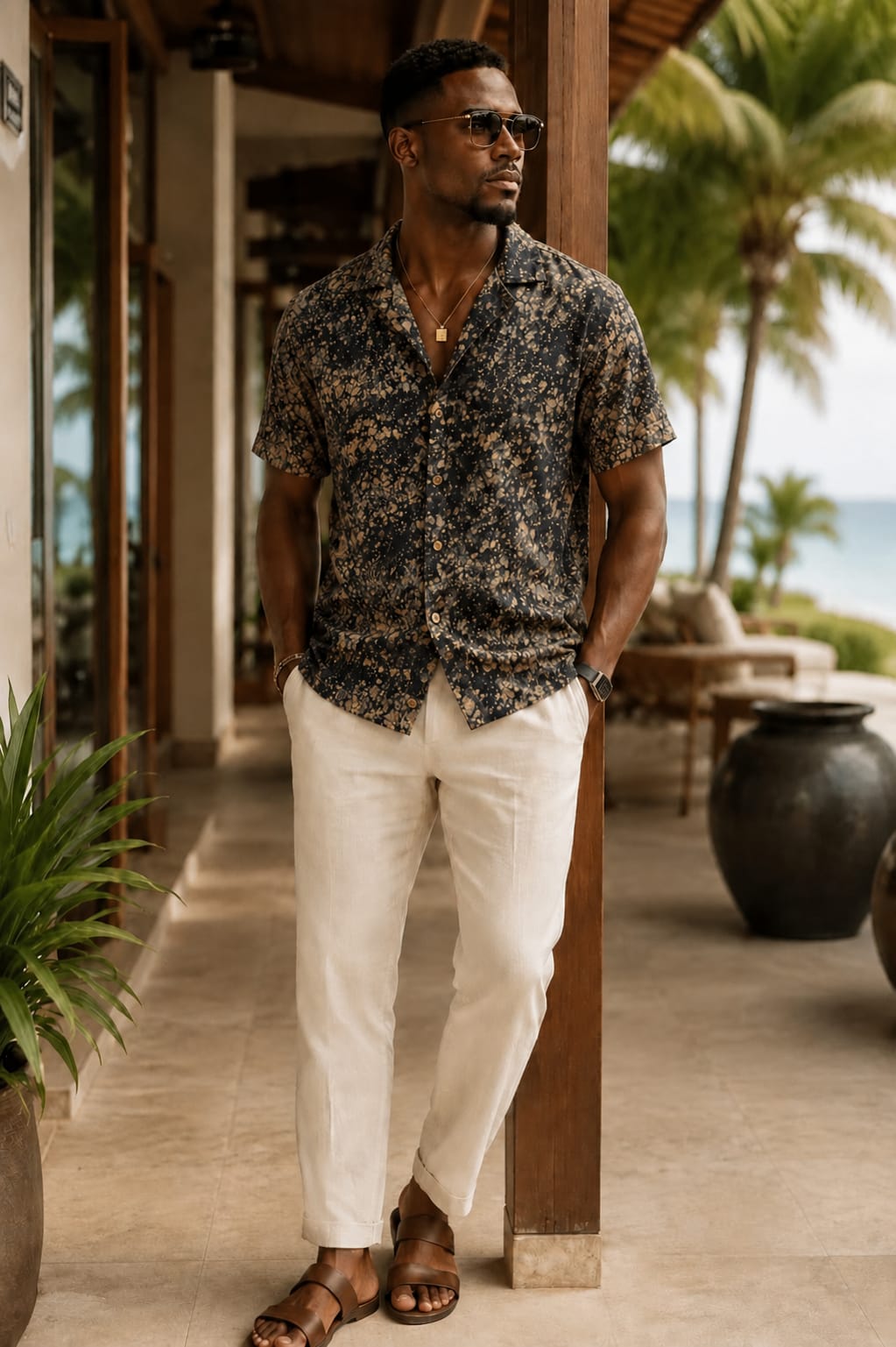 Splashed Batik mixed shades Shirt